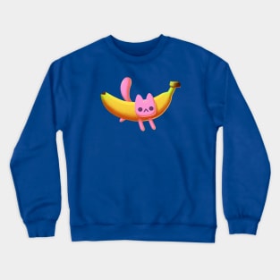 Banana Cat Crewneck Sweatshirt